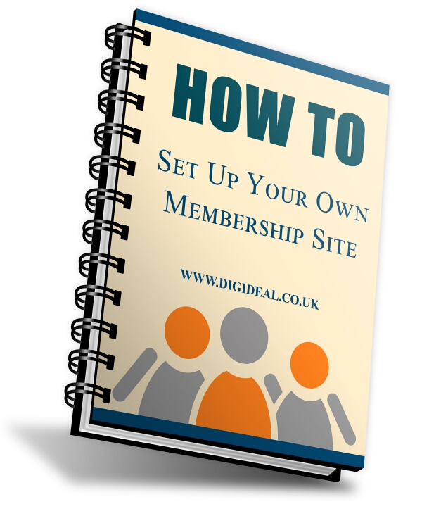 Membership site eBook cover