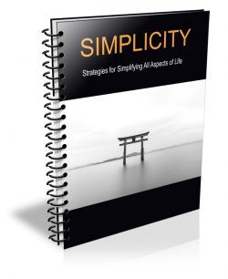 Simplifying All Aspects of Your Life